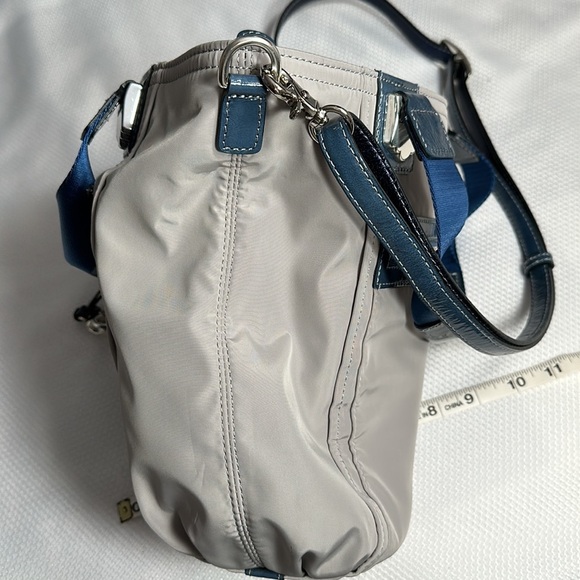 Brighton nylon crossbody purse with handles - Picture 10 of 13